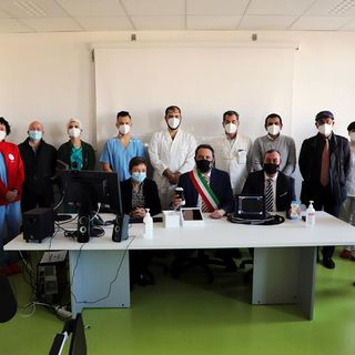donazione sonde ecografiche all'ospedale di Rivoli