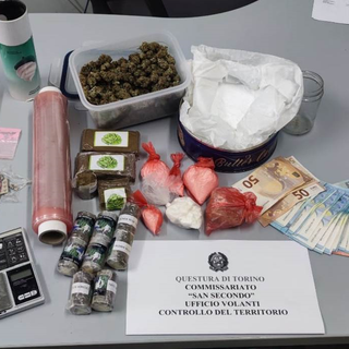 droga e soldi ritrovati dalla polizia
