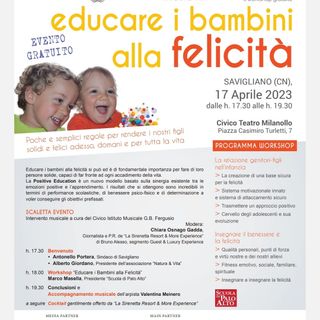 Educare i bambini alla felicità