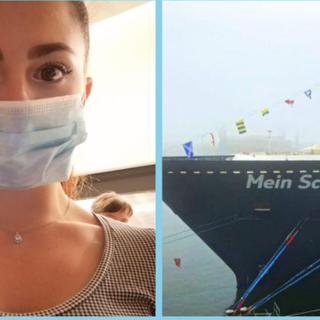 L'odissea di Elena, torinese &quot;prigioniera&quot; del Coronavirus e di una nave da crociera