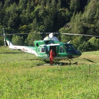 Elicottero Drago Vigili del fuoco