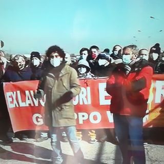 Manifestazione di lavoratori Ex Embraco