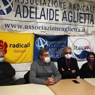 Da sx Igor Boni, Emilio Coveri, Silvio Viale e Patrizia De Grazia