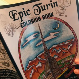 Matite alla mano, ecco il primo libro da colorare interamente dedicato a Torino