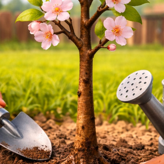 Un ciliegio per il futuro: gli studenti piantano l’albero della salute e della sostenibilità
