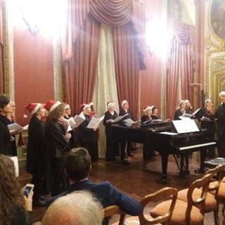 Connetto chiude l'anno brindando al suo &quot;ecosistema&quot;: festa di Natale a Palazzo Barolo [VIDEO]