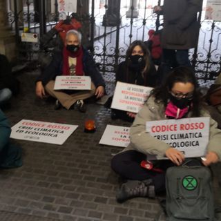 Protesta ambientalista nel centro di Torino