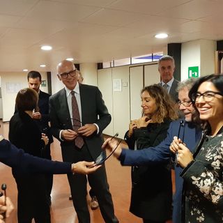 Il Ministro per la Pubblica Amministrazione Fabiana Dadone in visita al CSI Piemonte