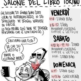 Zerocalcare torna al Salone del Libro di Torino: ecco dove trovarlo