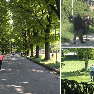 Fase 2, i torinesi si riprendono i parchi: trionfo di passeggiate nel rispetto delle regole [VIDEO e FOTO]