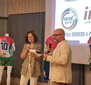 Federica Barbero alla presentazione della Wash4green Pinerolo