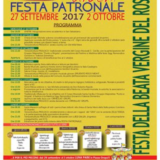 A Druento è tutto pronto per la Festa Patronale della beata Vergine del Rosario