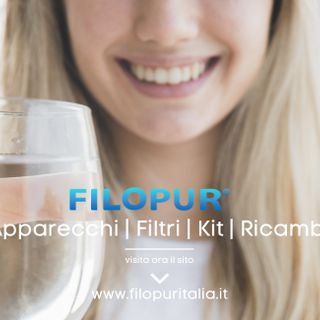 Bere acqua pulita e sicura dal rubinetto di casa? Con Filopur è semplicissimo