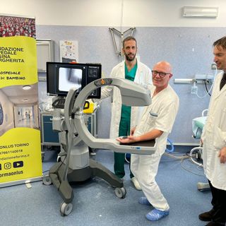 Regina Margherita, un nuovo fluoroscopio all'Ortopedia grazie alla Fondazione Forma e a una speciale raccolta fondi