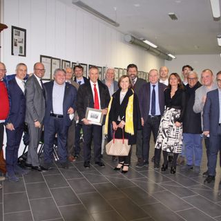Foto di gruppo con Fornero e Cottarelli