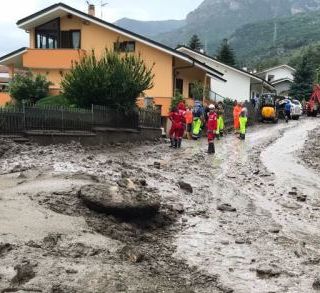 L'assessore regionale Valmaggia a Bussoleno per presentare lo stato di avanzamento dei lavori dopo la frana del giugno 2018