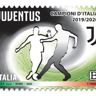 Da oggi in circolazione il francobollo celebrativo dell'ultimo scudetto della Juve