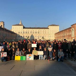 Dalla pagina Facebook &quot;Fridays For Future Torino - Italy&quot;