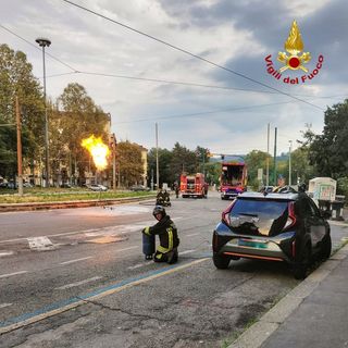 intervento dei vigili del fuoco