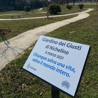 Giardino dei Giusti a Nichelino