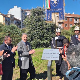 Il giardino di via Macerata intitolato a Ernesto Schiaparelli