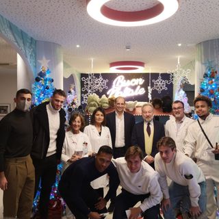 giocatori juve al regina margherita