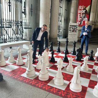 Sotto i portici del Museo del Risorgimento si gioca “come una volta”