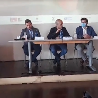 Il sindaco Giulivi alla presentazione della nuova stagione del Teatro della Concordia di Venaria