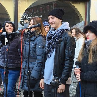 I ragazzi dell'associazione musicale di Rivarolo invitati ad intrattenere il pubblico ai mercatini di Natale di Agliè