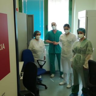 nuovo hub vaccinale di via Gorizia