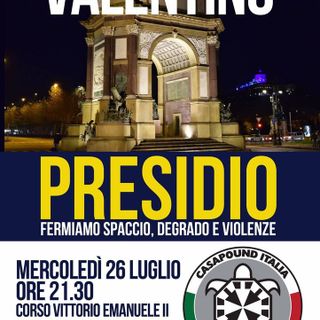 Casa Pound: un presidio contro il degrado al parco del Valentino di Torino