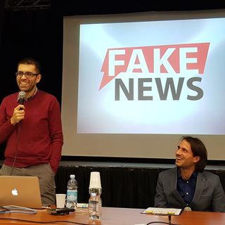 Da sinistra, David_Puente con Alberto Cena