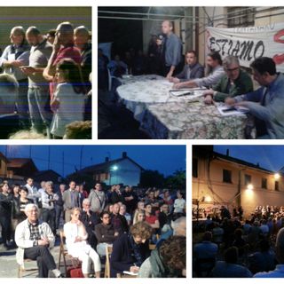 Dibattito tra i sindaci in frazione Pogliani