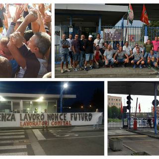 Sindaci del Canavese davanti ai cancelli per salvare i lavoratori Comital