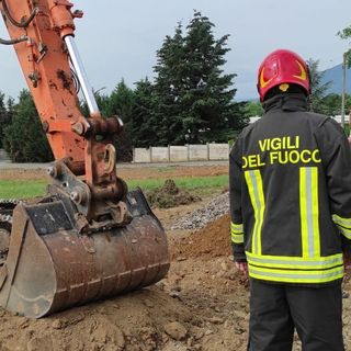 Fuga di gas a San Gillio: perdita da una tubatura di metano durante i lavori di scavo