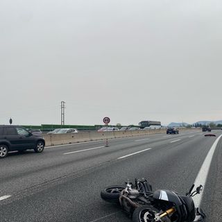 Incidente in tangenziale all'interscambio di Bruere