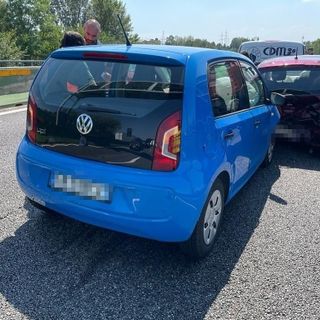 Incidente in tangenziale all'interscambio Bruere: quattro macchine coinvolte