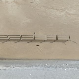 Piena del Po ai Murazzi