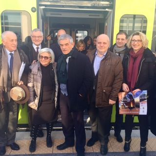 Chiamparino all'inaugurazione della linea elettrificata Alba-Bra: &quot;il Piemonte avrà un sistema ferroviario metropolitano regionale paragonabile ai grandi poli europei&quot;