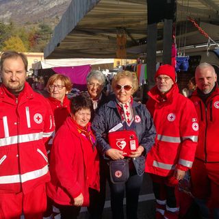 Nuovo defibrillatore per la Croce Rossa di Susa