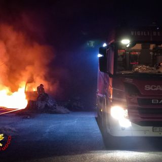 intervento dei vigili del fuoco