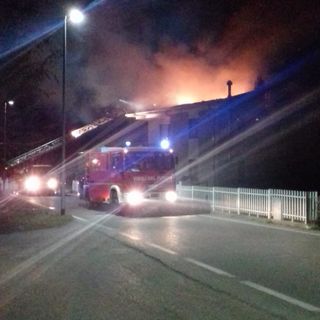Incendio in una casa a Borgofranco d'Ivrea Incendio in una casa a Borgofranco d'Ivrea