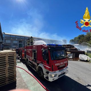 incendio cartiera ciriè