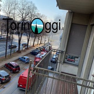 Rogo in una casa di corso Re Umberto a Torino