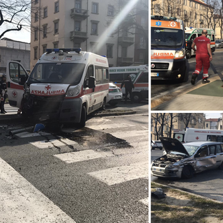 Terribile incidente in corso Lecce, auto si schianta contro ambulanza: 3 feriti [VIDEO e FOTO]