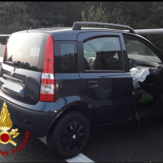 Incidente sulla Torino-Savona nei pressi di Marene: cinque coinvolti di cui due bambini, nessuno grave