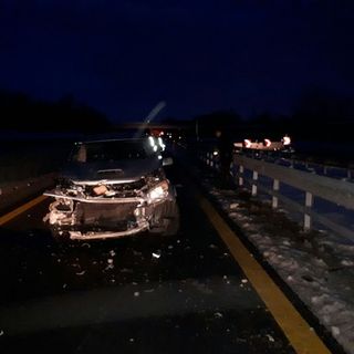 Incidente sulla Torino-Savona: ferito leggermente un automobilista