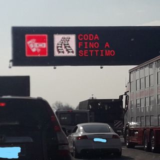 code in autostrada fino a Settimo
