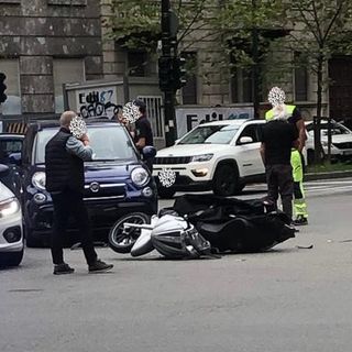 Un incidente in corso Galileo Ferraris (foto d'archivio)