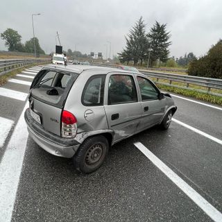 incidente allo svincolo della tangenziale